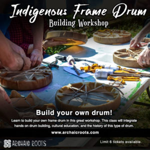 Indigenous Frame Drum Building Workshop 2024